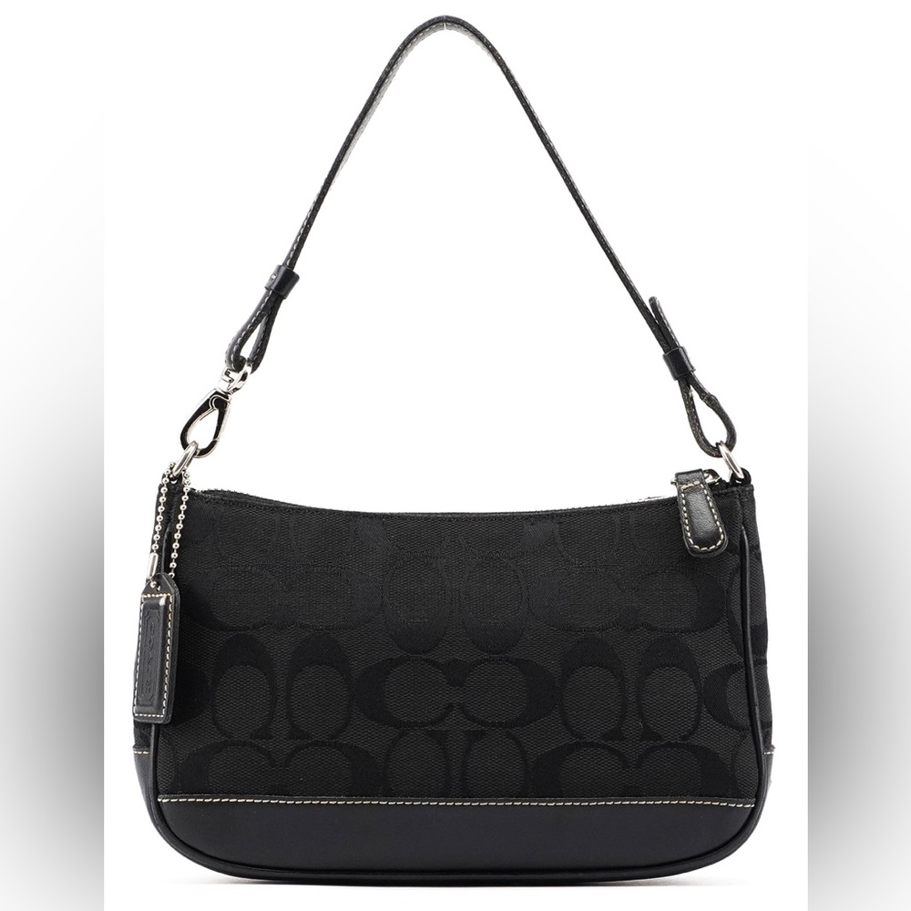 VINTAGE COACH Signature Demi Shoulder Bag
